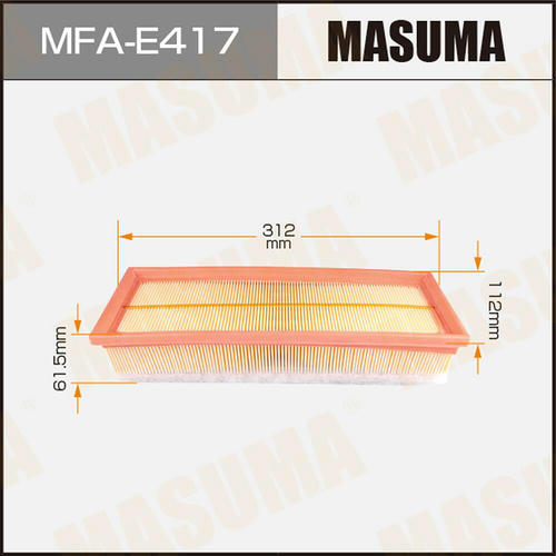 Фильтр воздушный Masuma, MFA-E417