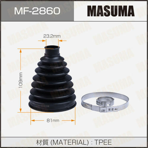 Пыльник ШРУСа MASUMA (пластик), MF-2860