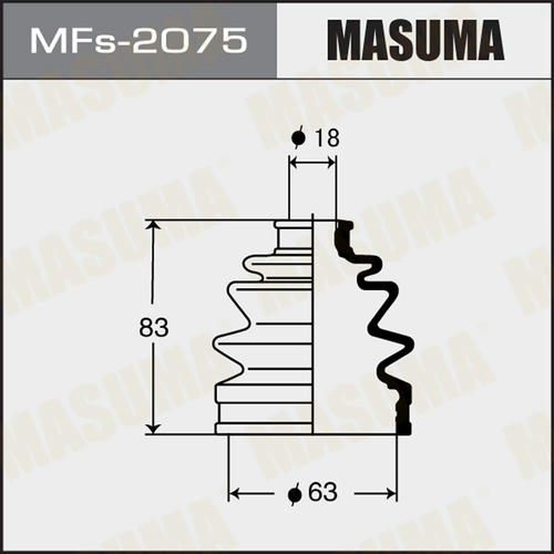 Пыльник ШРУСа Masuma (силикон), MFs-2075