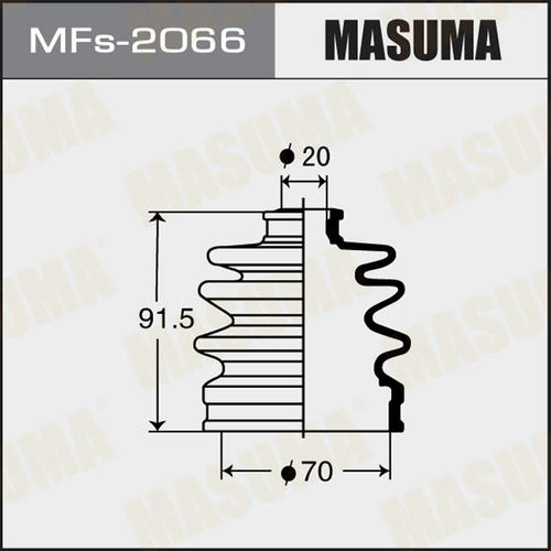 Пыльник ШРУСа Masuma (силикон), MFs-2066