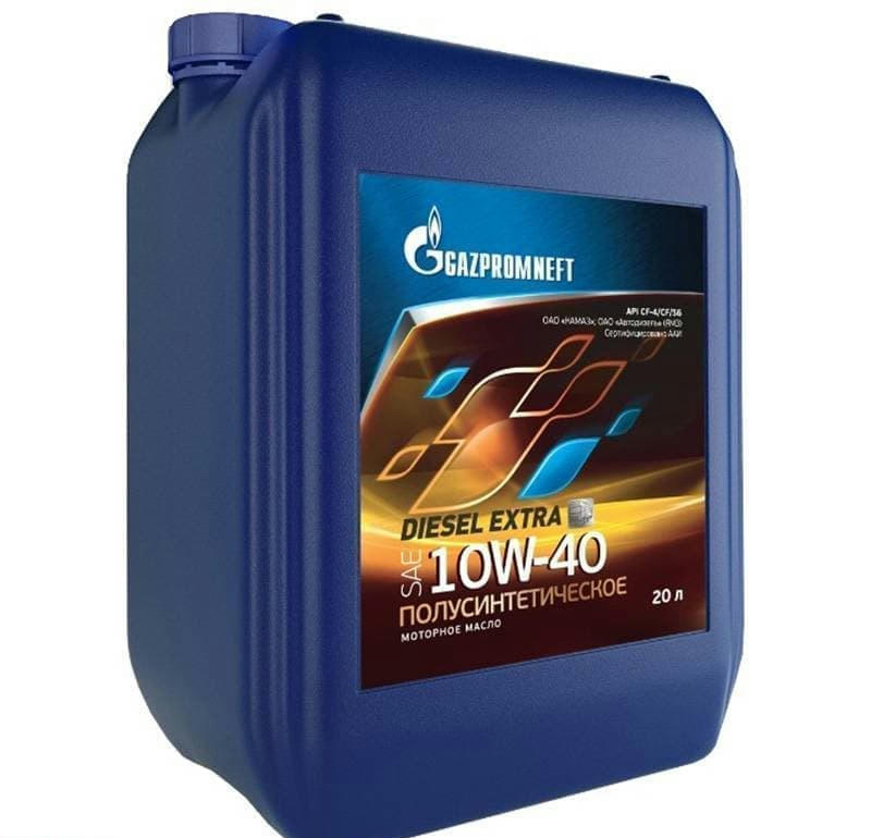 Масло Gazpromneft Diesel Extra 10W40 моторное полусинтетическое 20л артикул 2389901229