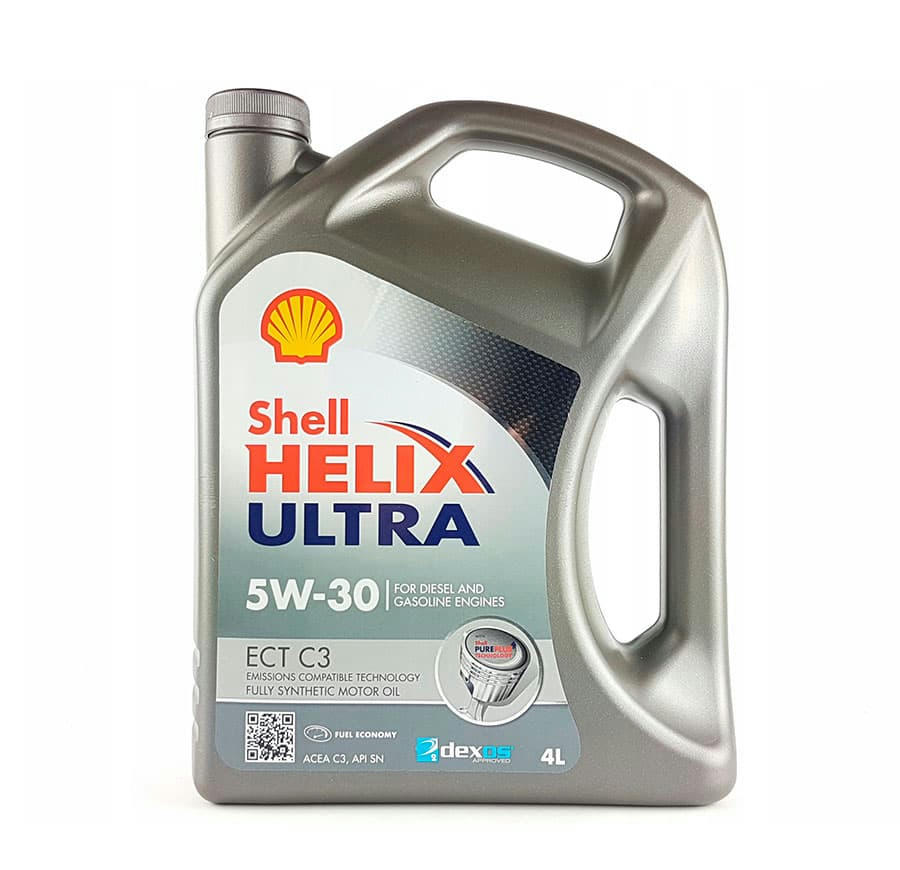 Масло моторное Shell Helix Ultra ECT C3 5W30 синтетическое 4л 550046363