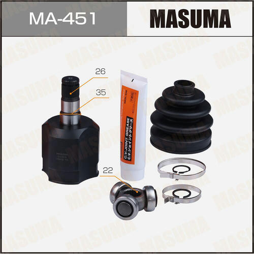 ШРУС внутренний Masuma , MA-451