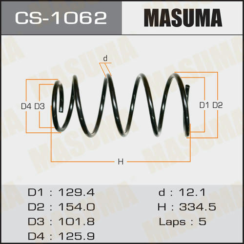 Пружина подвески Masuma, CS-1062