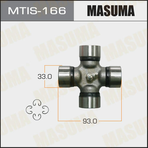 Крестовина вала карданного 33x93 Masuma, MTIS-166