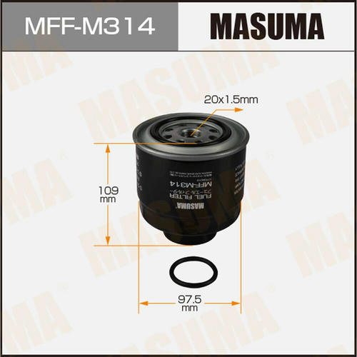 Фильтр топливный Masuma, MFF-M314