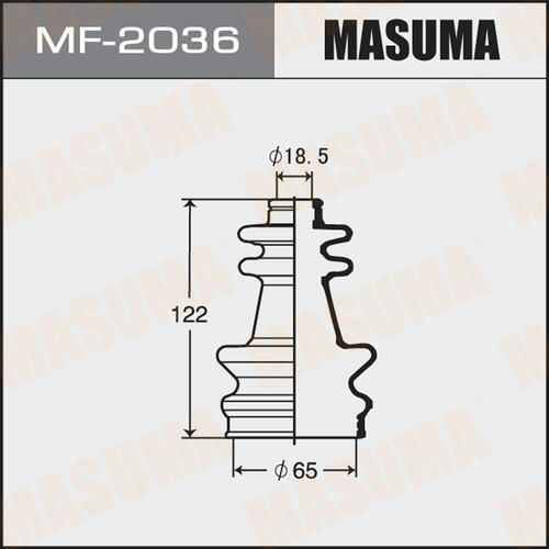 Пыльник ШРУСа Masuma (резина), MF-2036