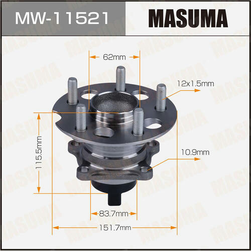 Ступичный узел Masuma, MW-11521