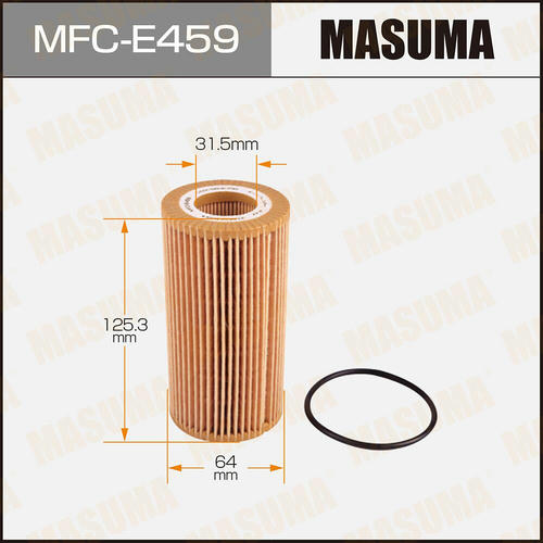 Фильтр масляный Masuma (вставка), MFC-E459