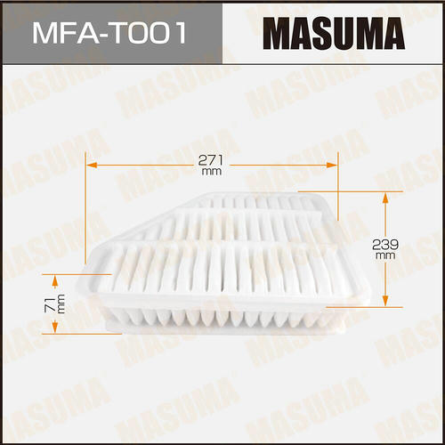 Фильтр воздушный Masuma, MFA-T001