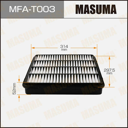 Фильтр воздушный Masuma, MFA-T003