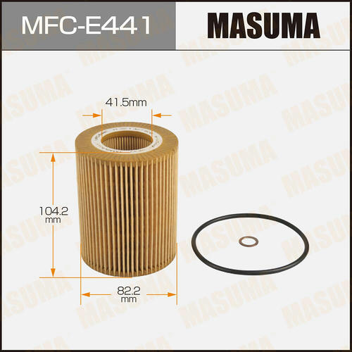 Фильтр масляный Masuma (вставка), MFC-E441