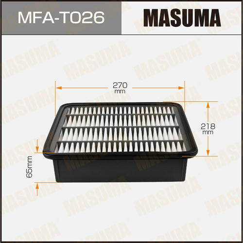 Фильтр воздушный Masuma, MFA-T026