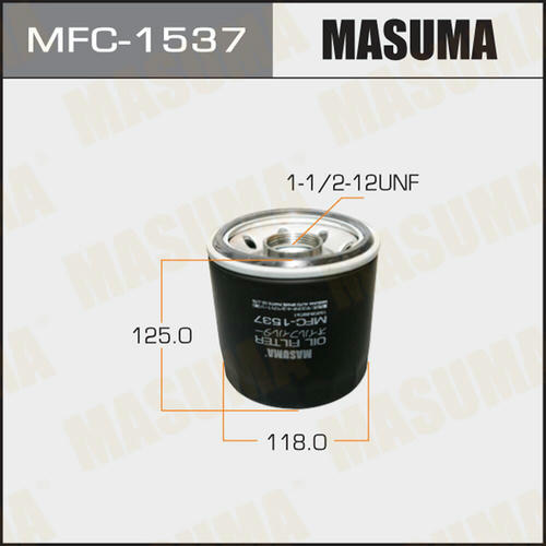 Фильтр масляный Masuma, MFC-1537
