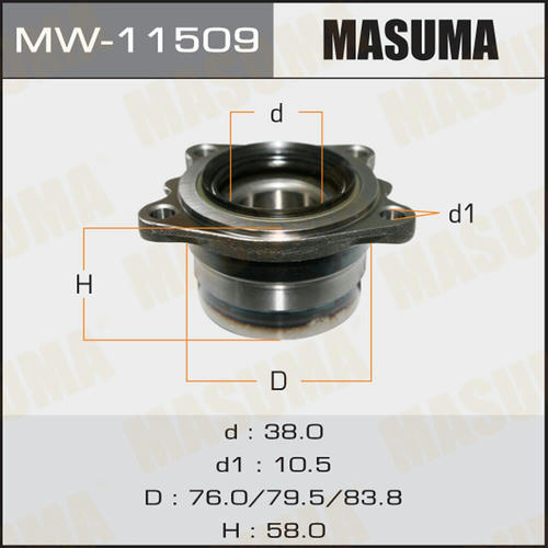 Ступичный узел Masuma, MW-11509
