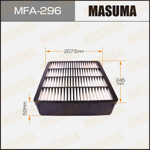 Фильтр воздушный Masuma, MFA-296