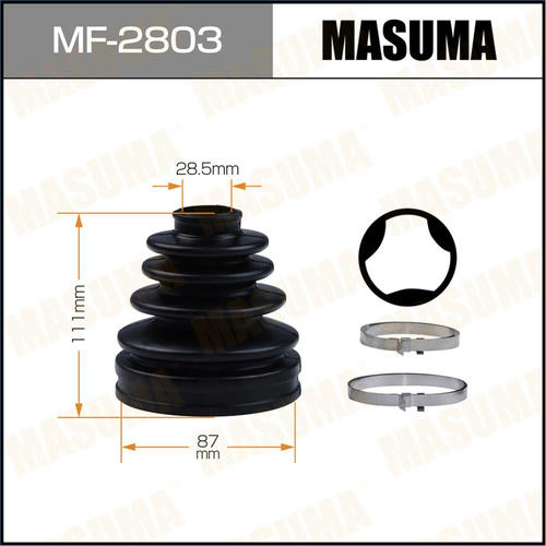 Пыльник ШРУСа Masuma (резина), MF-2803