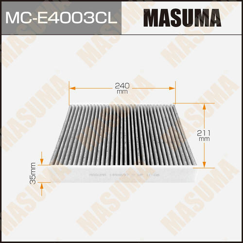 Фильтр салонный Masuma угольный, MC-E4003CL