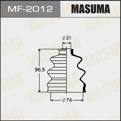 Пыльник ШРУСа Masuma (резина), MF-2012