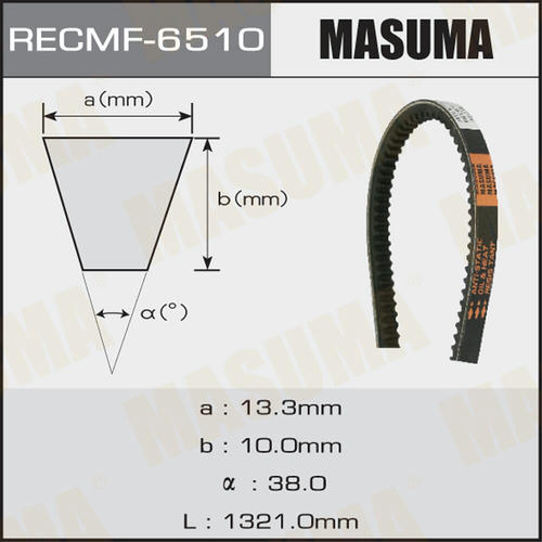 Ремень привода навесного оборудования Masuma, 13x1321 мм, 13x1321 мм, 6510