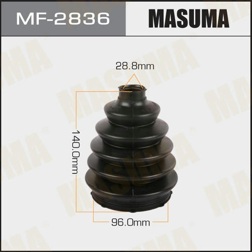Пыльник ШРУСа MASUMA (пластик), MF-2836