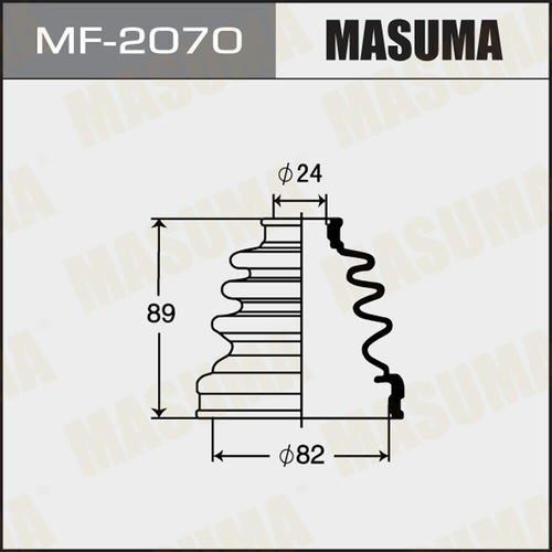 Пыльник ШРУСа Masuma (резина), MF-2070