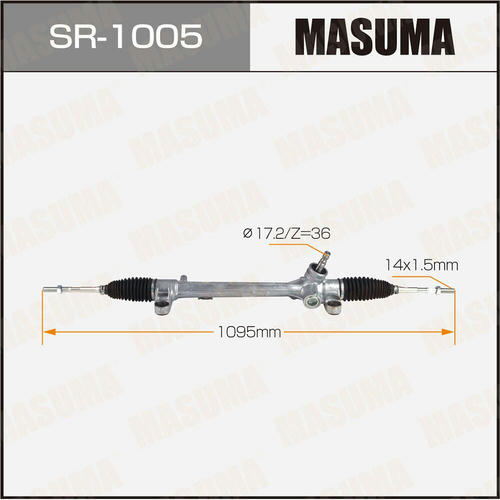Рейка рулевая MASUMA (правый руль), SR-1005