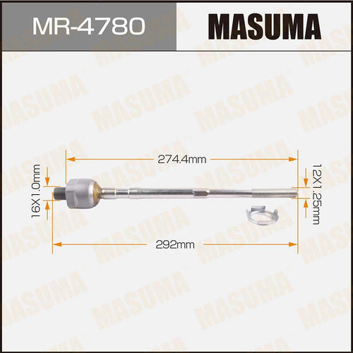 Тяга рулевая Masuma, MR-4780