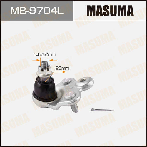 Опора шаровая Masuma, MB-9704L