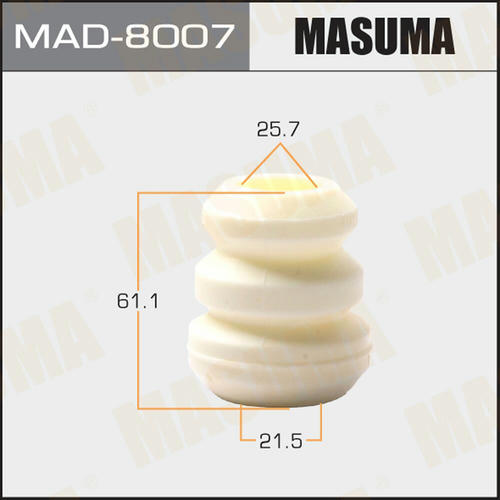 Отбойник амортизатора Masuma, 21.5x25.7x61.1, MAD-8007
