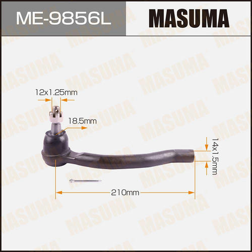 Наконечник рулевой Masuma, ME-9856L