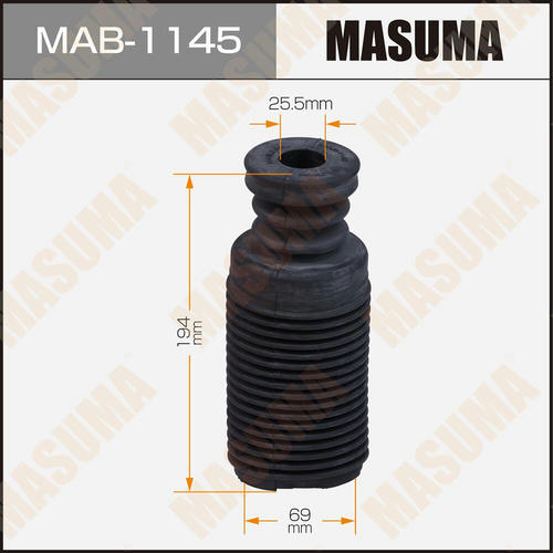 Пыльник амортизатора Masuma (резина), MAB-1145
