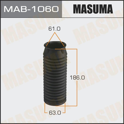 Пыльник амортизатора Masuma (пластик), MAB-1060