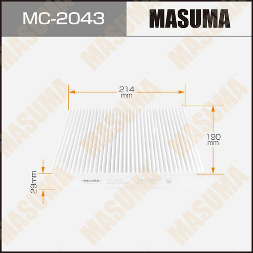 Фильтр салонный Masuma, MC-2043