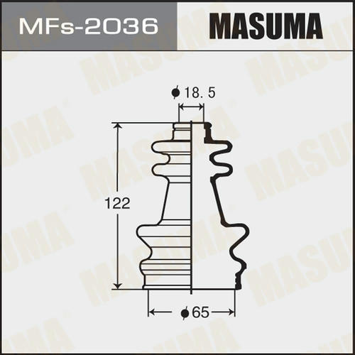 Пыльник ШРУСа Masuma (силикон), MFs-2036
