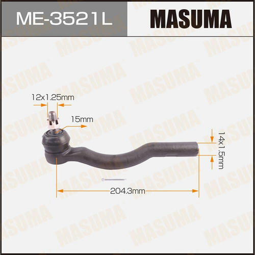 Наконечник рулевой Masuma, ME-3521L