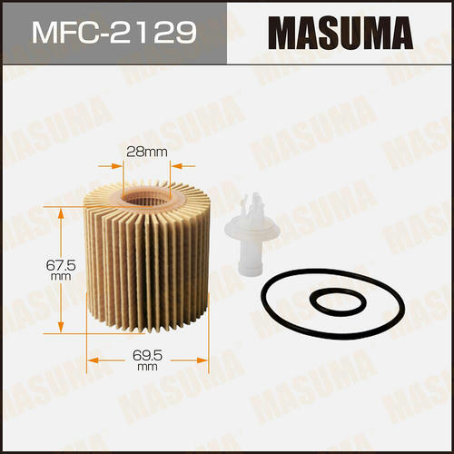 Фильтр масляный Masuma (вставка), MFC-2129