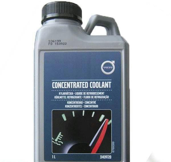 Антифриз VOLVO Coolant готовый синий 1 л артикул 31439723