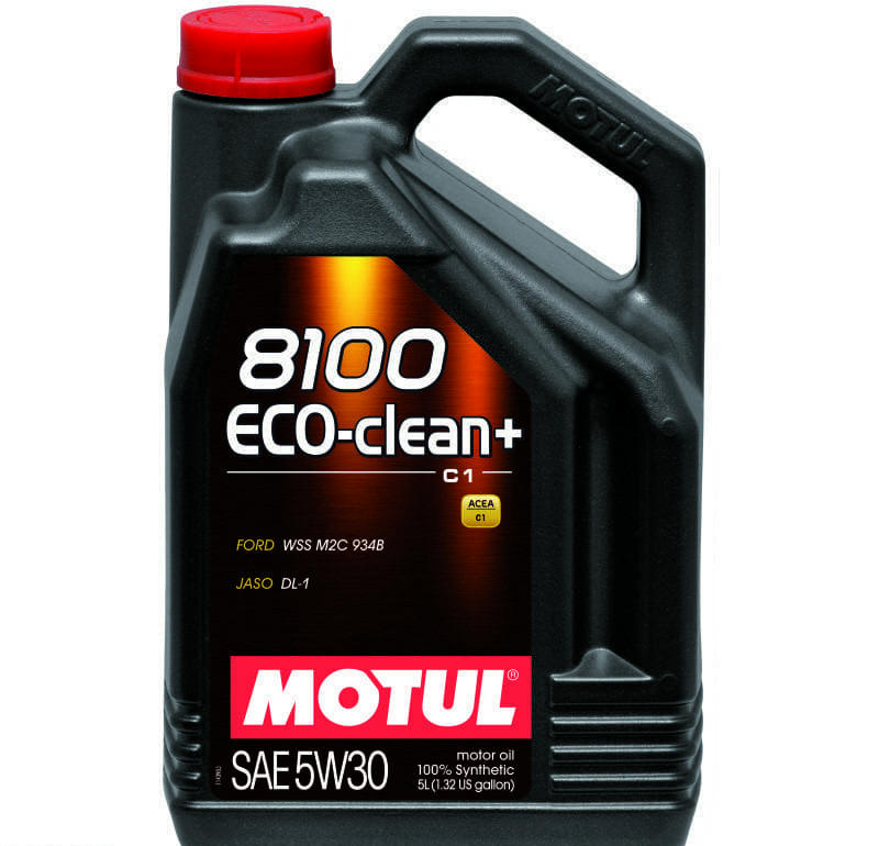 Масло Motul 8100 Eco-clean + 5W30 моторное синтетическое 5 л