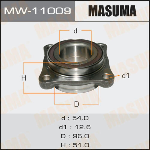 Ступичный узел Masuma, MW-11009