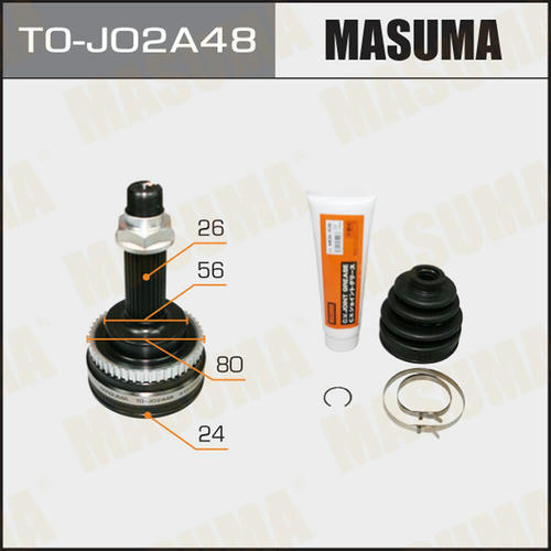 ШРУС наружный Masuma , TO-J02A48