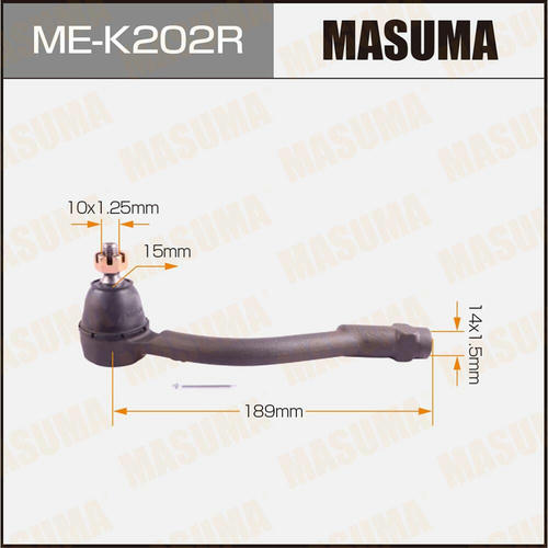 Наконечник рулевой Masuma, ME-K202R