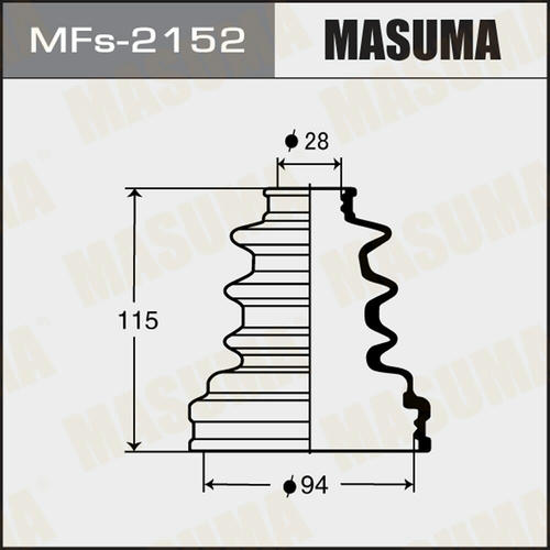 Пыльник ШРУСа Masuma (силикон), MFs-2152