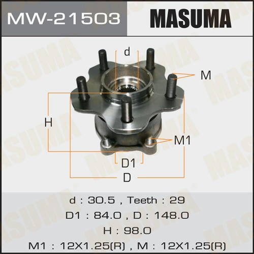Ступичный узел Masuma, MW-21503