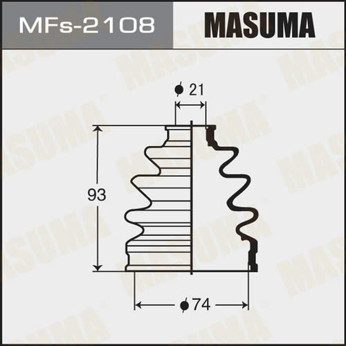 Пыльник ШРУСа Masuma (силикон), MFs-2108