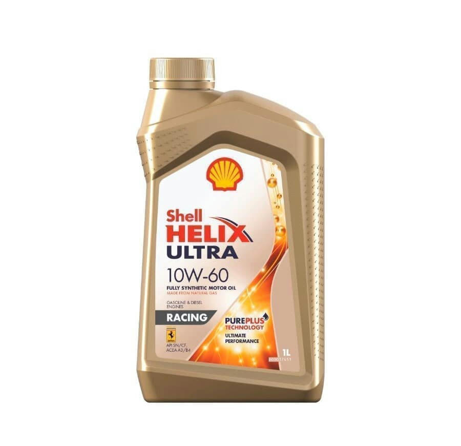 Масло моторное Shell Helix Ultra Racing 10W60 синтетическое 1л 550046411