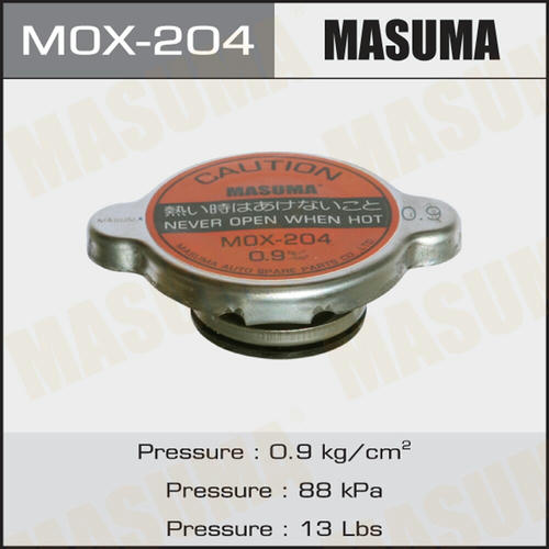 Крышка радиатора Masuma 0.9 kgcm2, MOX-204
