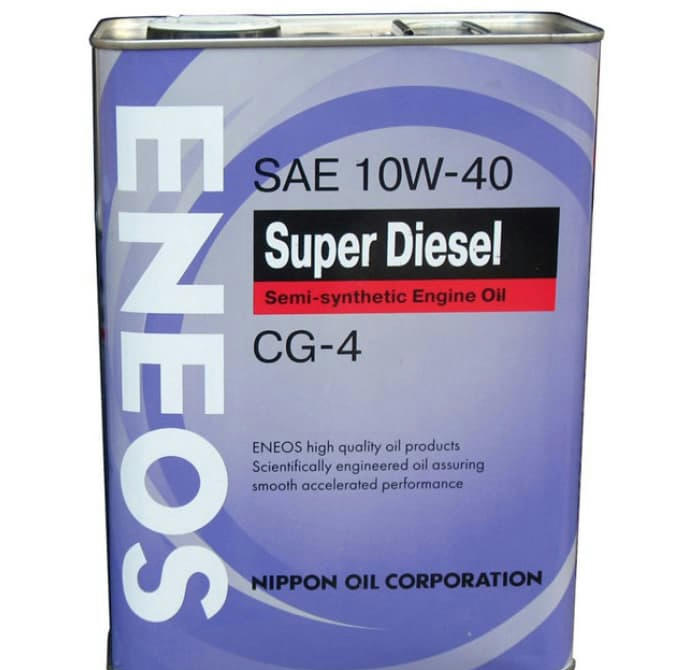 Масло ENEOS Super Diesel 10W40 CG-4 моторное полусинтетическое 0,946л 10W40 пc артикул OIL1325