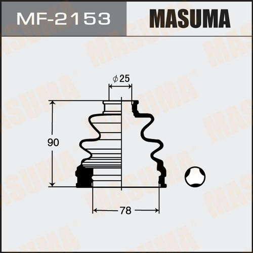 Пыльник ШРУСа Masuma (резина), MF-2153