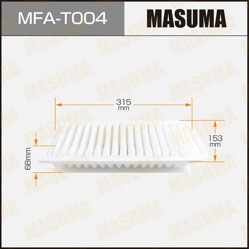 Фильтр воздушный Masuma, MFA-T004